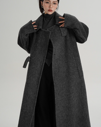 High quality wool long coat