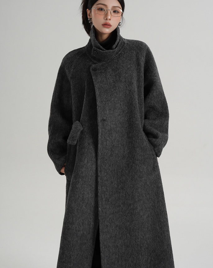 High quality wool long coat