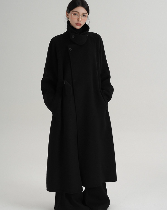 High quality wool long coat