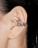 Bubble motif ear cuff