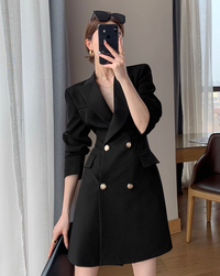 Tailored suit dress