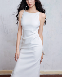 Luxury slit long dress