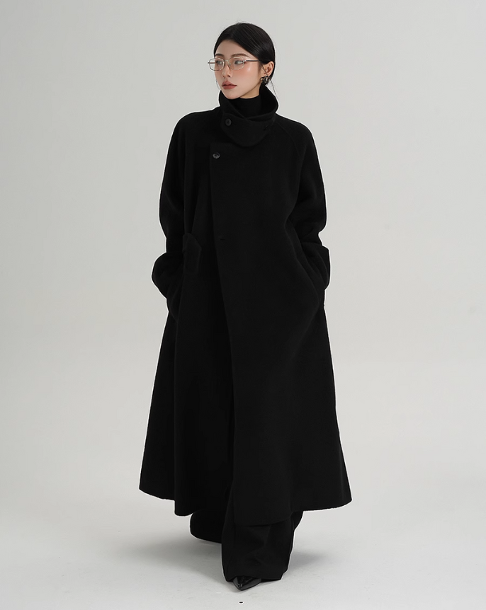 High quality wool long coat