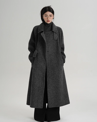 High quality wool long coat