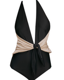 Parisienne bi-color swimwear