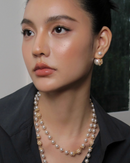 925 silver pearl earrings