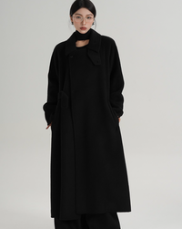 High quality wool long coat