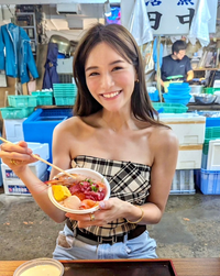 Gingham check tube top