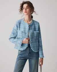 Tweed spring jacket