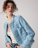 Tweed spring jacket