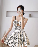 Small flower pattern swimwear