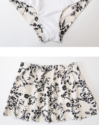 Small flower pattern swimwear