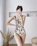 Small flower pattern swimwear