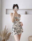 Small flower pattern swimwear